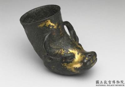 图片[3]-Gong drinking vessel, Ming dynasty-China Archive